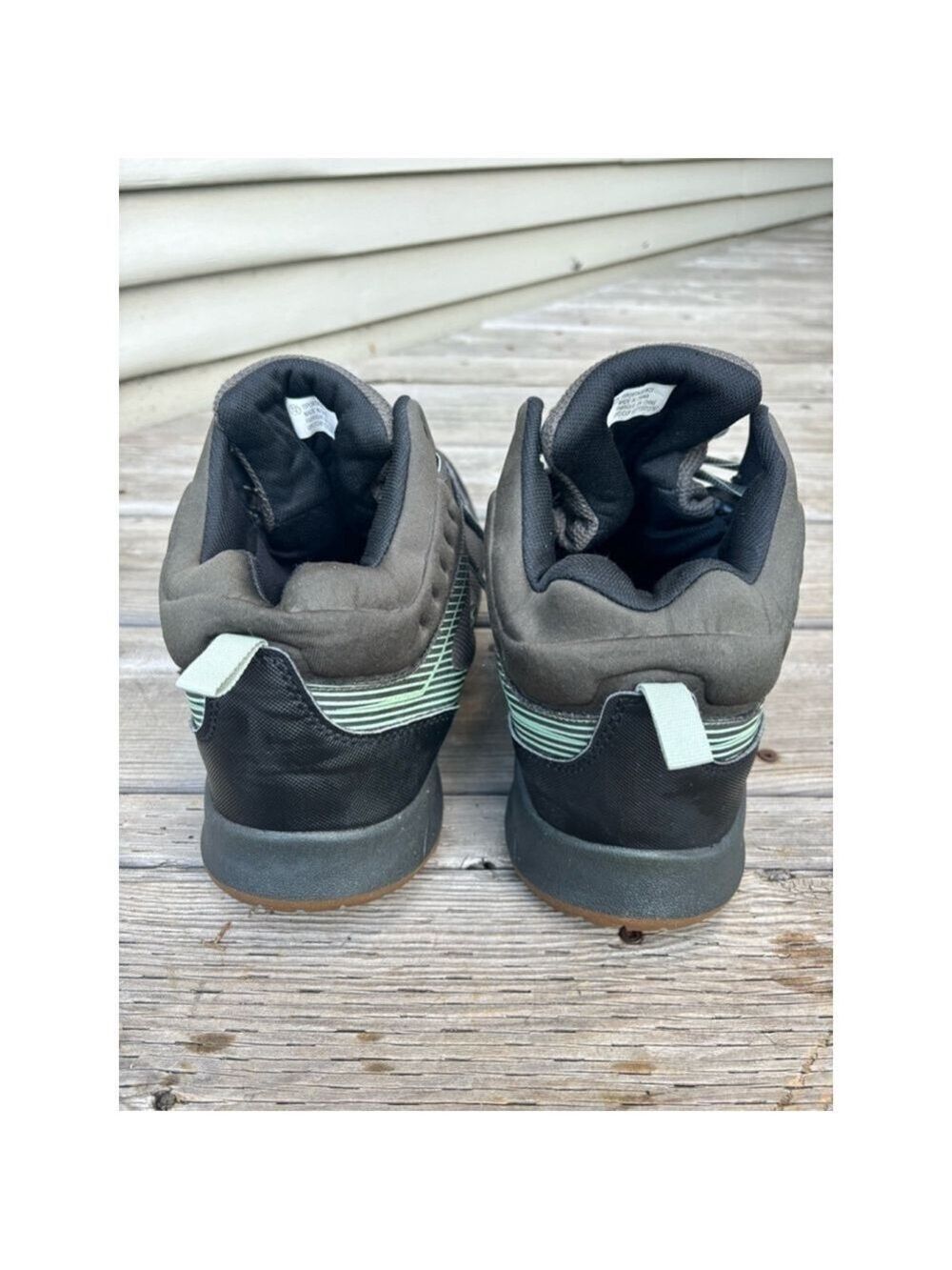 Ozark Trail Men's Hiking Boots Gray Black Lace-Up - Picture 3 of 7